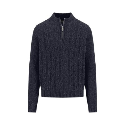 блуза,мъжки,пуловери,fynch,hatton,1510360,half,zip,sweater,grey,(navy)