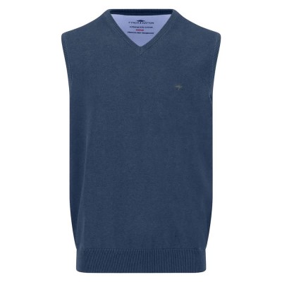 потник,мъжки,пуловери,fynch,hatton,1514214,knitted,vest,night,(blue)