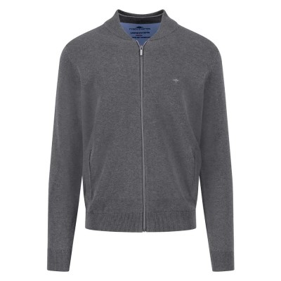 блуза,мъжки,пуловери,fynch,hatton,1514216,full,zip,sweater,grey,(steel)