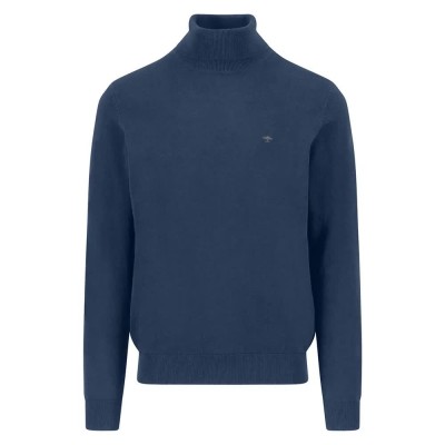 блуза,мъжки,пуловери,дамски,пуловери,fynch,hatton,1514217,high,neck,sweater,blue,(night)