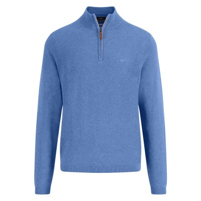 блуза,мъжки,пуловери,fynch,hatton,1514316,half,zip,sweater,crystal,blue,(blue)