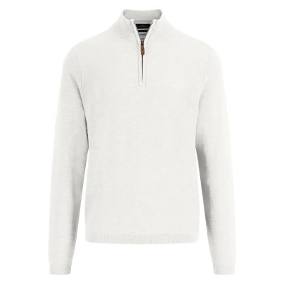 блуза,мъжки,пуловери,fynch,hatton,1514316,half,zip,sweater,new,offwhite