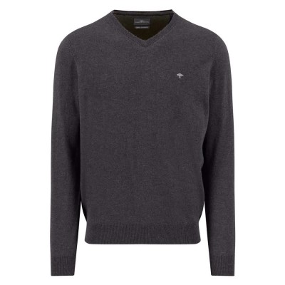 блуза,мъжки,пуловери,дамски,пуловери,fynch,hatton,1514801,v,neck,sweater,grey,(charcoal)