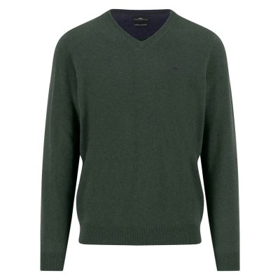 блуза,мъжки,пуловери,fynch,hatton,1514801,v,neck,sweater,green,(dark,ivy)
