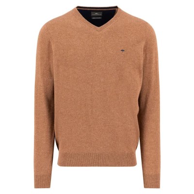 блуза,мъжки,пуловери,дамски,пуловери,fynch,hatton,1514801,v,neck,sweater,brown,(hazel)