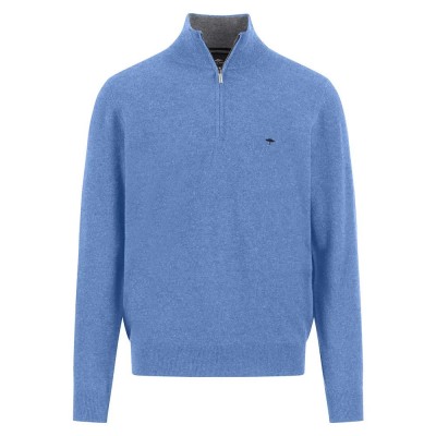 блуза,мъжки,пуловери,fynch,hatton,1514802,half,zip,sweater,crystal,blue
