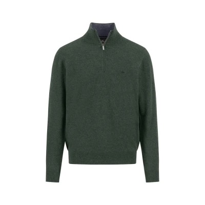 блуза,мъжки,пуловери,fynch,hatton,1514802,half,zip,sweater,green,(dark,ivy)