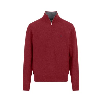 блуза,мъжки,пуловери,fynch,hatton,1514802,half,zip,sweater,red,(garnet,red)