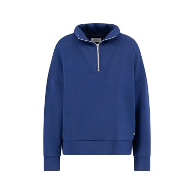 блуза,дамски,блузи,fynch,hatton,25088099,half,zip,sweatshirt,blue,(aura,blue)