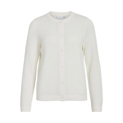жилетка,дамски,пуловери,дамски,плетени,дрехи,vila,dalo,cardigan,white,alyssum,(white)