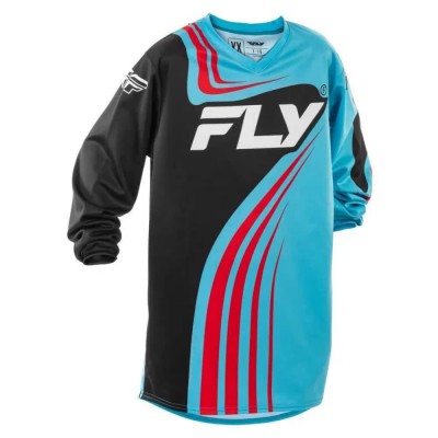 блуза,с,дълъг,ръкав,мъжки,тениски,дамски,тениски,fly,racing,f,16,long,sleeve,jersey,blue,(cyan,black,red)