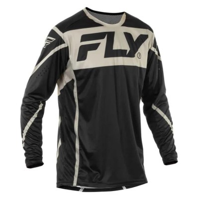 блуза,с,дълъг,ръкав,мъжки,тениски,дамски,тениски,fly,racing,lite,long,sleeve,jersey,black,(black,grey)
