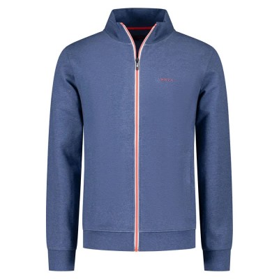блуза,мъжки,пуловери,nza,new,zealand,25gn300,full,zip,sweatshirt,brilliant,blue,melange,(blue)