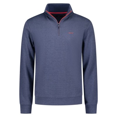 блуза,мъжки,пуловери,nza,new,zealand,25gn304,half,zip,sweatshirt,navy,ocean,(blue)