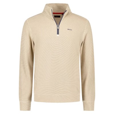 блуза,мъжки,пуловери,nza,new,zealand,25gn305,half,zip,sweatshirt,light,clay,(beige)