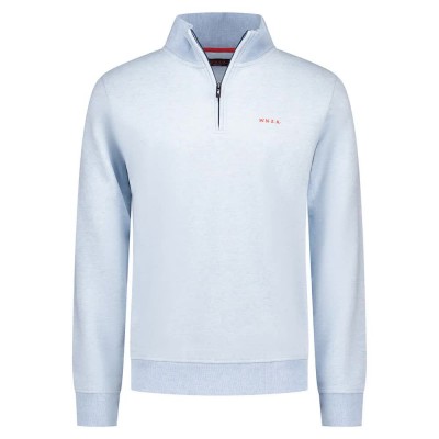 блуза,мъжки,пуловери,nza,new,zealand,25gn314,half,zip,sweatshirt,ice,blue,melange,(blue)