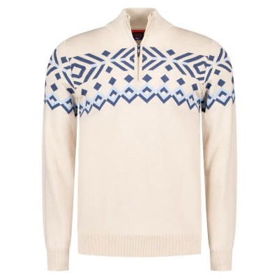 блуза,мъжки,пуловери,nza,new,zealand,25gn481,half,zip,sweater,light,clay,melange,(beige)