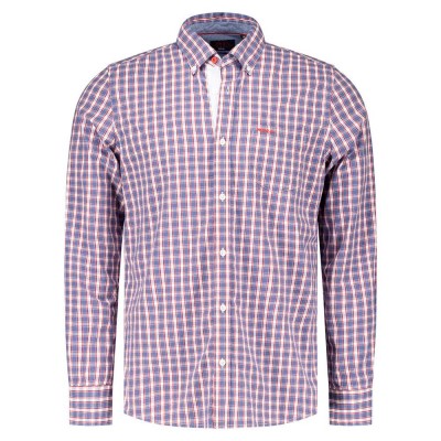 риза,с,дълъг,ръкав,мъжки,ризи,nza,new,zealand,25gn522,long,sleeve,shirt,blue,multi,colour,(purple)