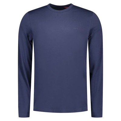 тениска,мъжки,тениски,nza,new,zealand,25gn705,long,sleeve,t,shirt,navy,ocean,(blue)