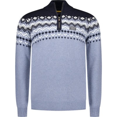 блуза,мъжки,пуловери,nza,new,zealand,25hn400,half,zip,sweater,blue,(soft,blue,melange)