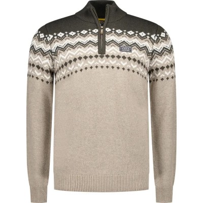 блуза,мъжки,пуловери,nza,new,zealand,25hn400,half,zip,sweater,beige,(warm,beige,melange)