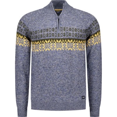 блуза,мъжки,пуловери,nza,new,zealand,25hn408,half,zip,sweater,blue,(mazarine,blue,melange)