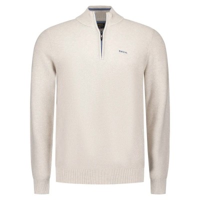 блуза,мъжки,пуловери,nza,new,zealand,25hn478,half,zip,sweater,warm,beige,melange
