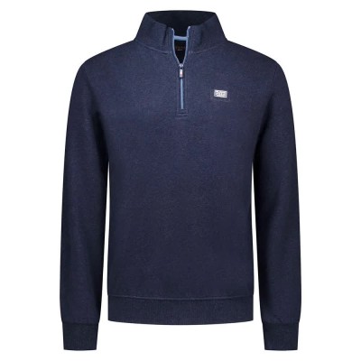 блуза,мъжки,пуловери,nza,new,zealand,25kn315,half,zip,sweatshirt,classic,navy,melange