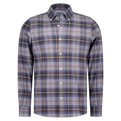 риза,с,дълъг,ръкав,мъжки,ризи,nza,new,zealand,25kn534,long,sleeve,shirt,grey,multi,colour