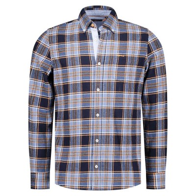 риза,с,дълъг,ръкав,мъжки,ризи,nza,new,zealand,25kn533,long,sleeve,shirt,blue,multi,colour