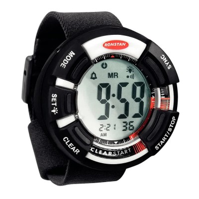 часовник,часовници,ronstan,timer,clearstart,watch,black,white,(black)