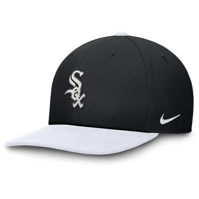 шапка,всички,шапки,nike,mlb,chicago,white,sox,dri,fit,pro,structured,square,bill,cap,black,00a,white,10a,(black)