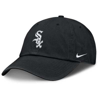 юношеска,шапка,всички,шапки,nike,mlb,chicago,white,sox,youth,club,unstructured,junior,cap,black