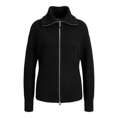 жилетка,дамски,пуловери,дамски,плетени,дрехи,jack,&,jones,adeline,twist,jjxx,cardigan,black,(black)