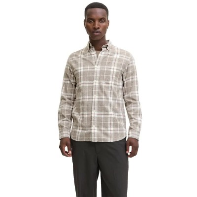 риза,с,дълъг,ръкав,мъжки,ризи,jack,&,jones,brook,long,sleeve,shirt,beige,(moonstruck)