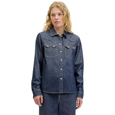 риза,с,дълъг,ръкав,дамски,блузи,дамски,ризи,jack,&,jones,jules,jjxx,long,sleeve,shirt,blue,(dark,blue,denim)