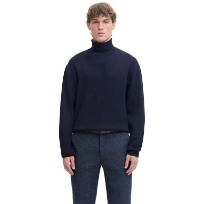 блуза,мъжки,пуловери,jack,&,jones,milano,stitch,high,neck,sweater,blue,(naval,academy,detail,melange)