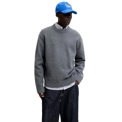 блуза,мъжки,пуловери,jack,&,jones,norrebro,sweater,grey,(dark,grey,melange)