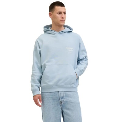 суичър,мъжки,пуловери,jack,&,jones,norrebro,typo,back,hoodie,skyway,(blue)