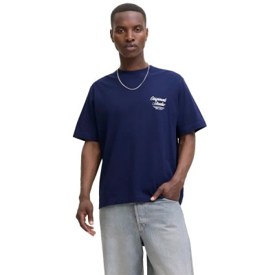 тениска,мъжки,тениски,jack,&,jones,norrebro,typo,short,sleeve,t,shirt,ocean,cavern,(blue)