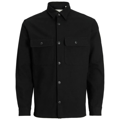 риза,с,дълъг,ръкав,мъжки,ризи,jack,&,jones,rayle,melange,solid,long,sleeve,shirt,black,beauty,(black)