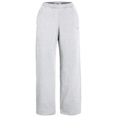 панталони,дамски,панталони,jack,&,jones,studio,jjxx,high,waist,pants,light,grey,melange,print,bright,white,(grey)