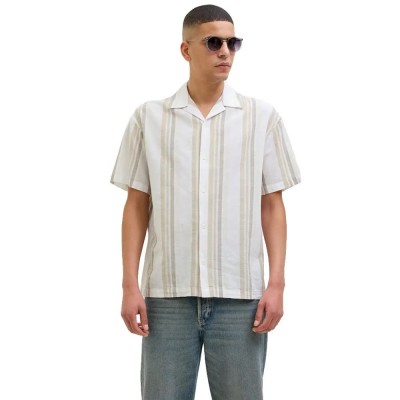 риза,с,къс,ръкав,мъжки,ризи,jack,&,jones,summer,short,sleeve,shirt,travertine,(grey)
