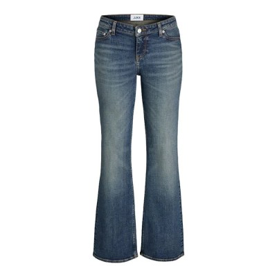 дънки,дамски,панталони,jack,&,jones,texas,flare,slim,fit,jjxx,low,waist,jeans,dark,blue,denim