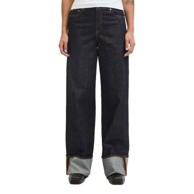 дънки,дамски,панталони,jack,&,jones,tokyo,vega,wide,leg,jjxx,high,waist,jeans,dark,blue,denim