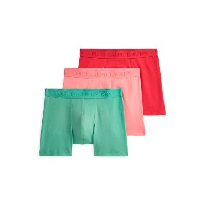 боксерки,мъжко,бельо,polo,ralph,lauren,714966105,boxers,3,units,heaven,green,desert,rose,snrs,red