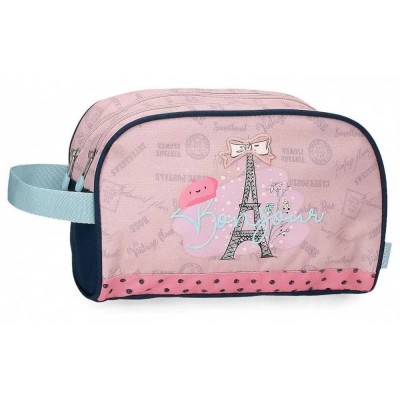 несесер,тоалетни,принадлежности,enso,bonjour,wash,bag,pink,light,blue,multicolor,(pink)