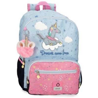 юношеска,раница,раници,enso,dreams,come,true,24l,junior,backpack,blue,pink,multicolor,(blue)