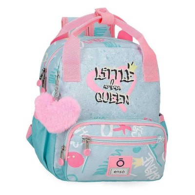 юношеска,раница,раници,enso,little,urban,queen,210069215135,6l,junior,backpack,light,blue,pink,(blue)