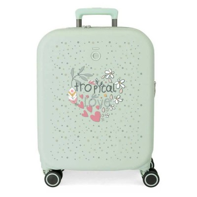 куфари,enso,tropical,love,230045131053,37l,trolley,bag,pink,green,(green)